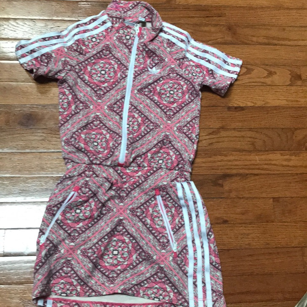 Adidas girls romper skirt